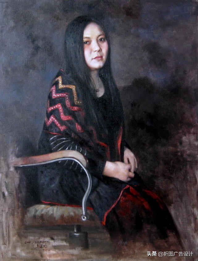 中国艺术人物油画欣赏,中国油画人物大师作品欣赏