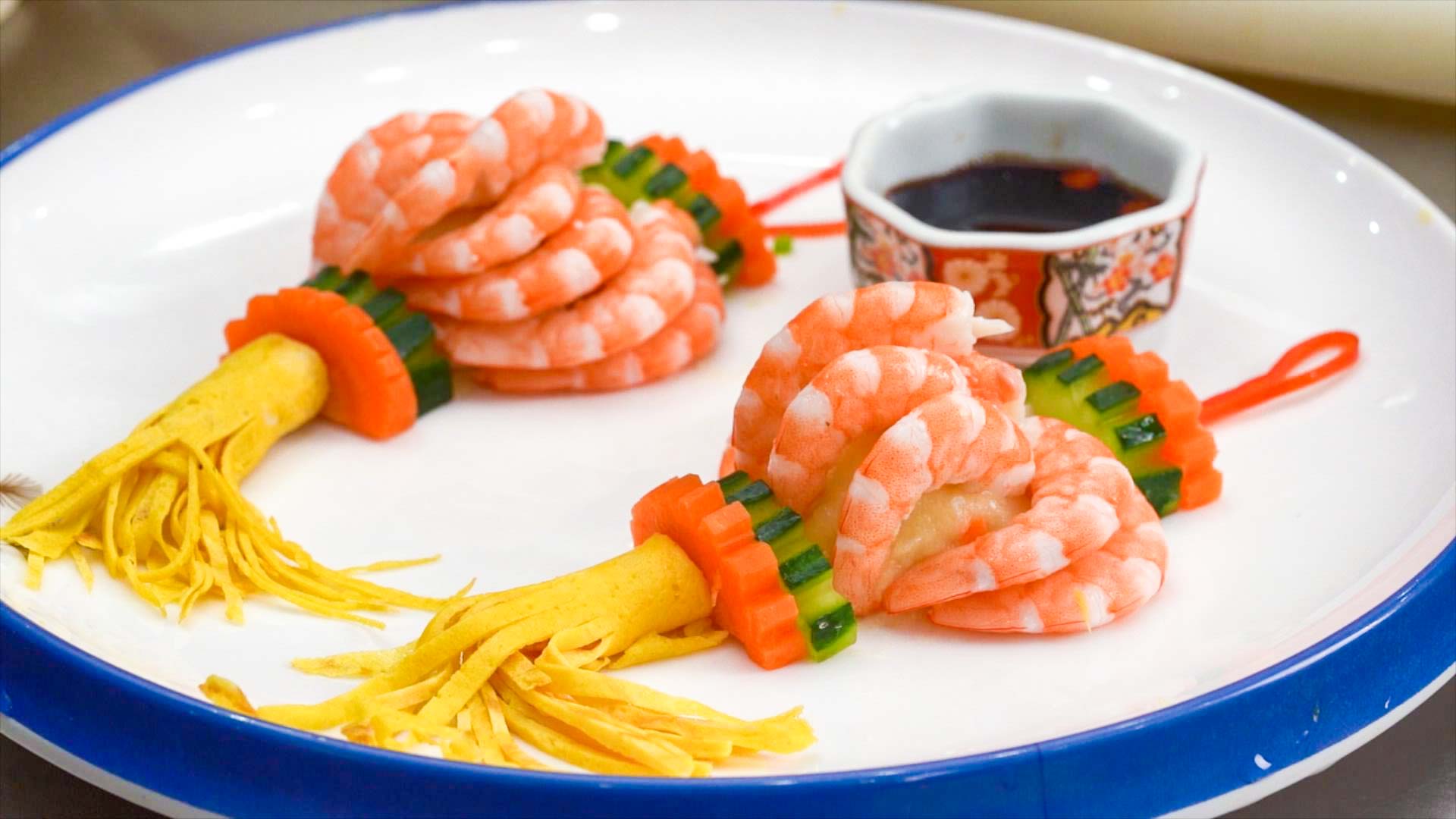 年夜菜灯笼虾的做法,灯笼虾的做法大全图解