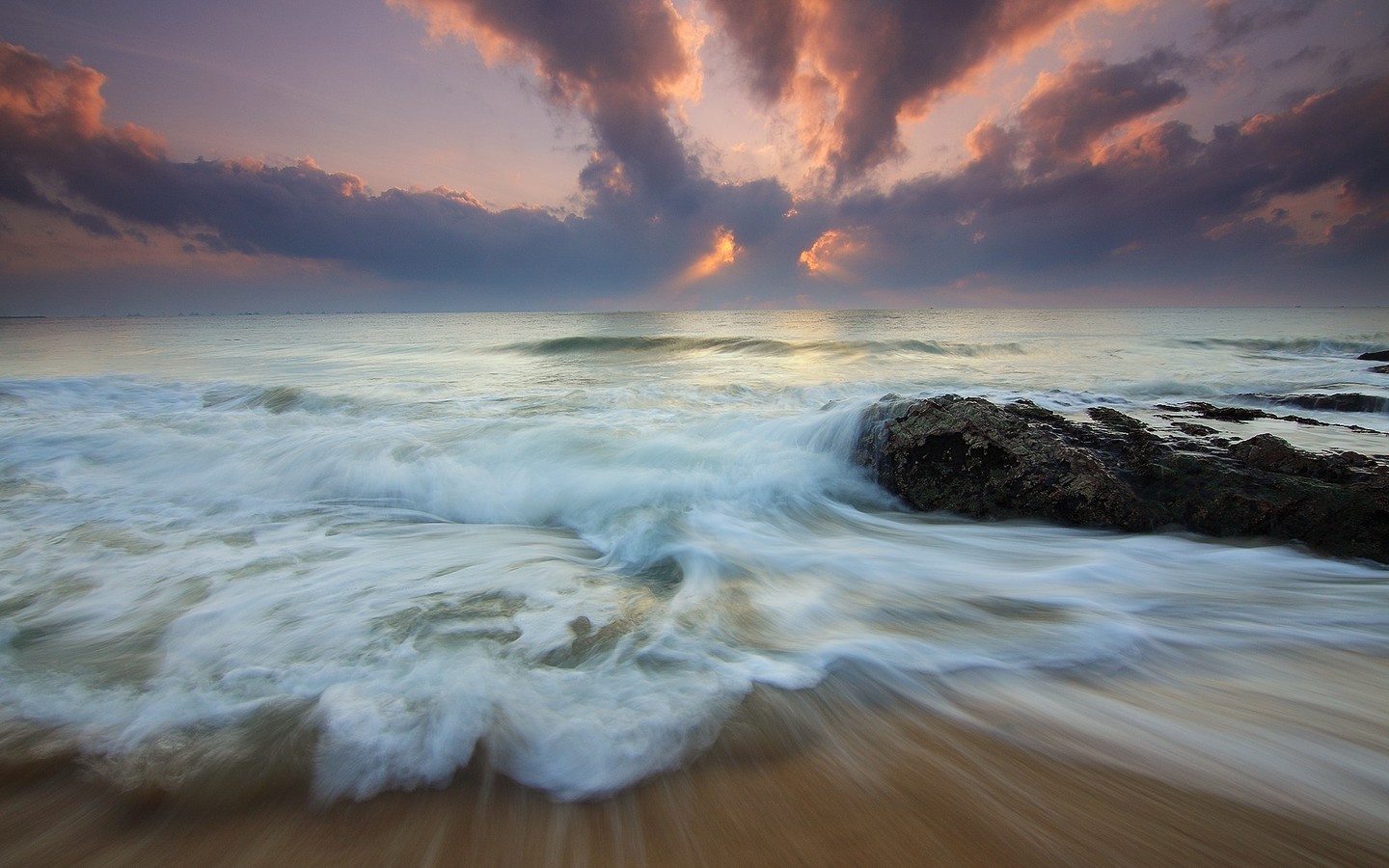 早安海边美景图片,海边美景图片大图