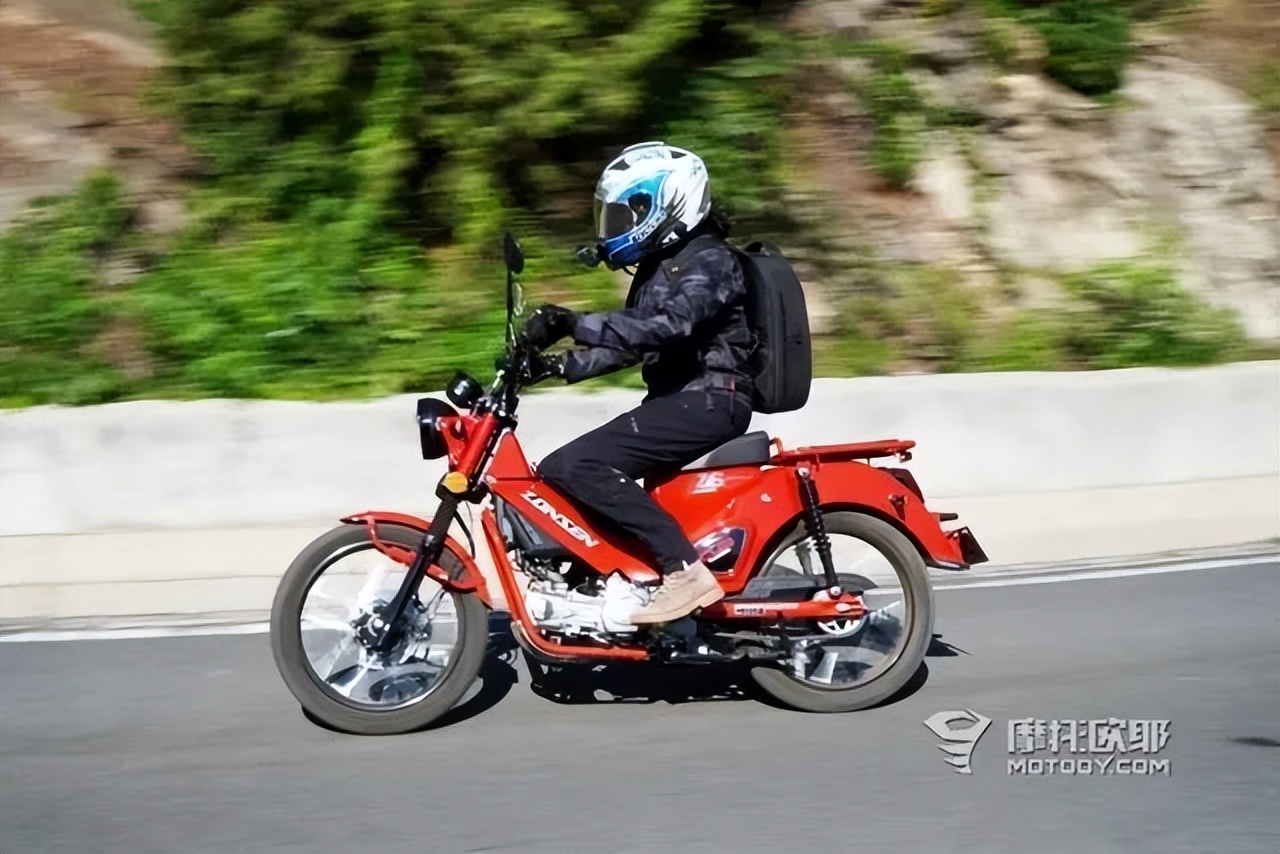 国产运动弯梁摩托车,宗申野米弯梁车架