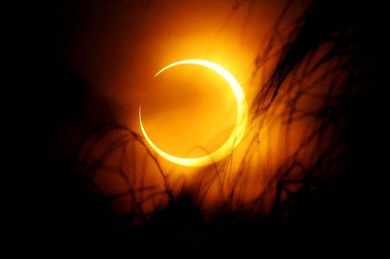 月食阶段,月食的五个阶段示意图