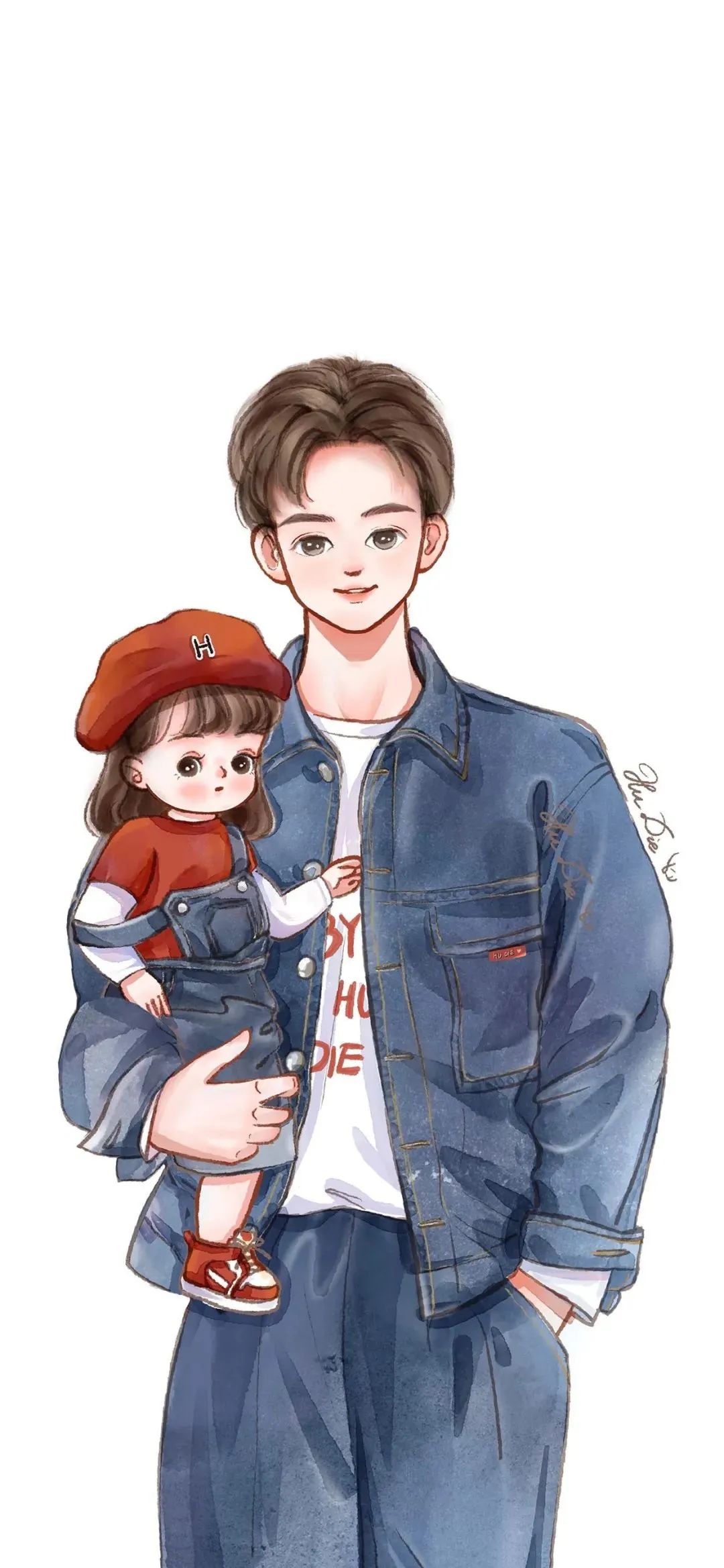 情侣壁纸一对,一左一右全屏情侣壁纸