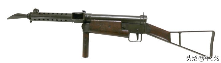 乐高司登冲锋枪,司登冲锋枪结构图