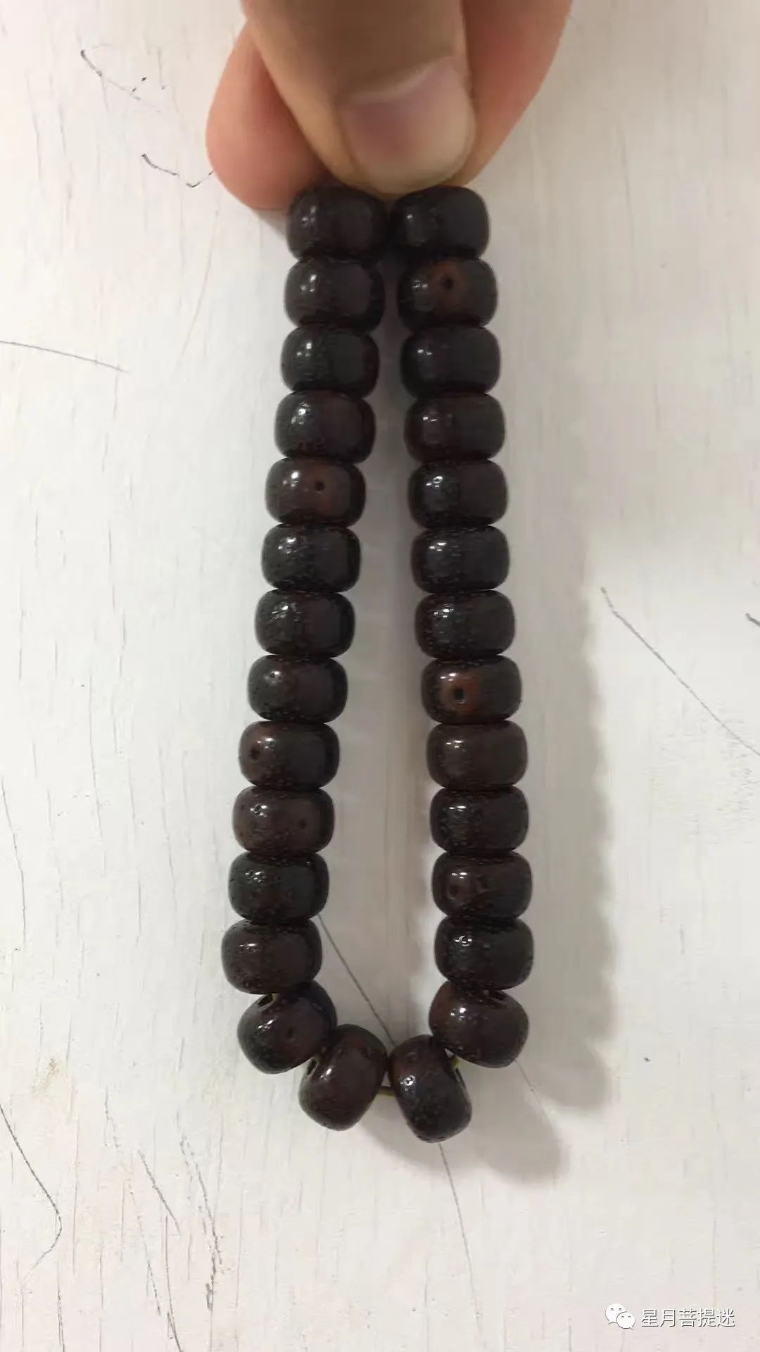 星月菩提盘起来发红,星月菩提快速盘红