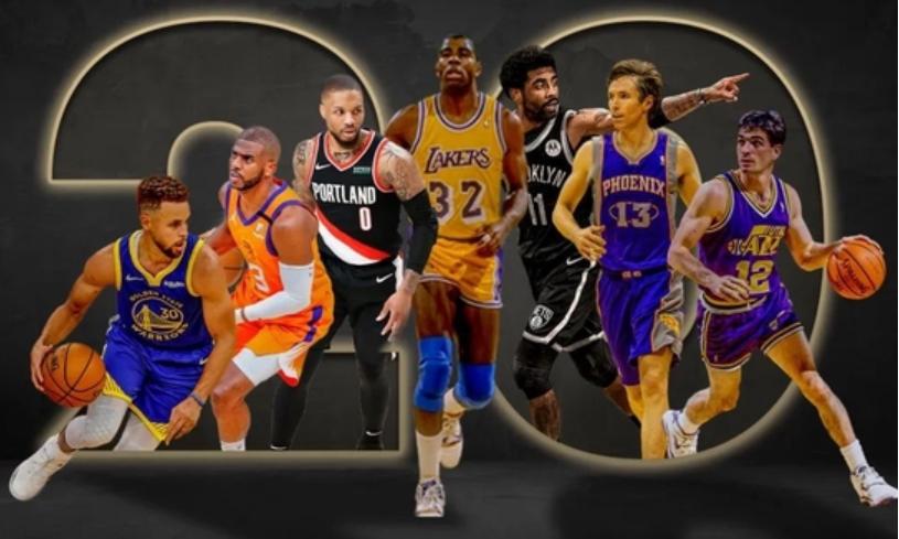 库里生涯总得分超越保罗,espn发布nba历史前十球员排名库里