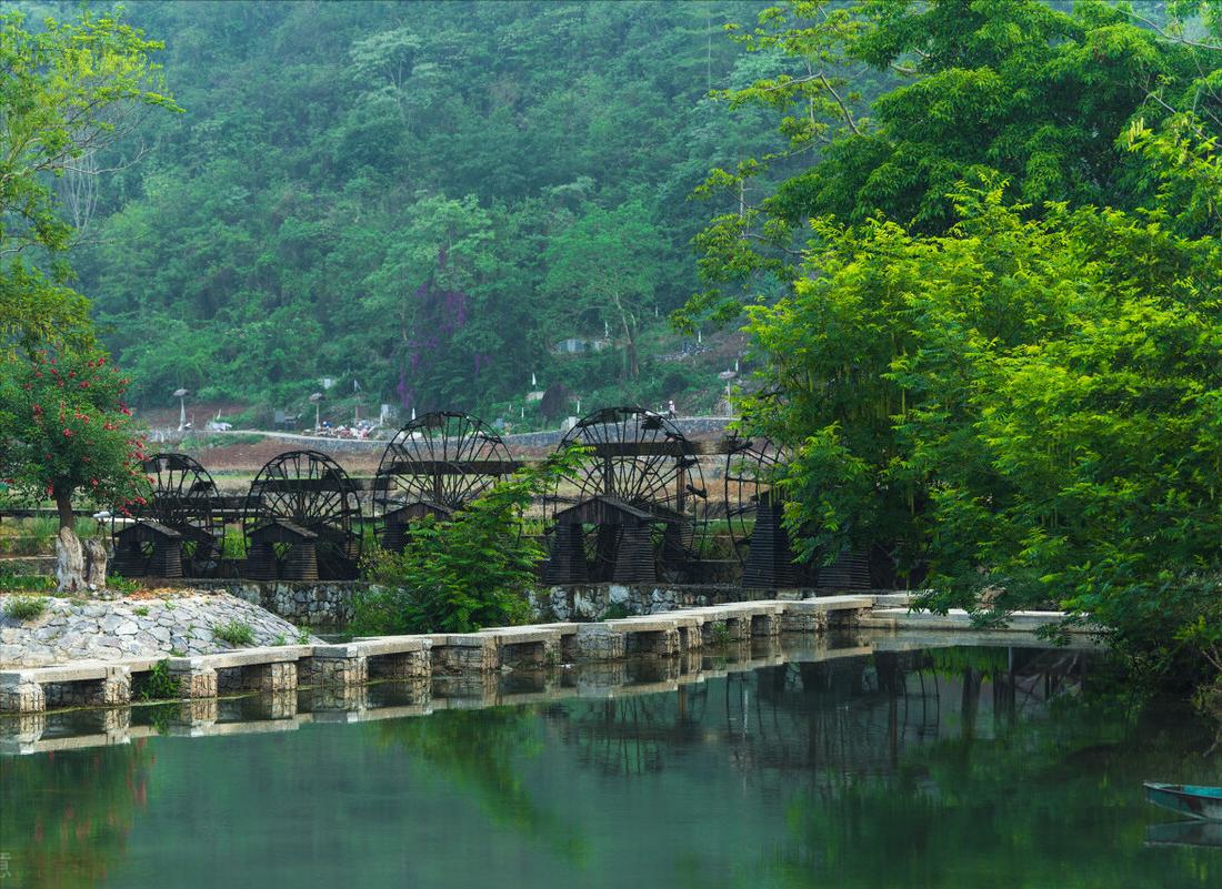 陶渊明诗中的桃花源在哪,陶渊明桃花源记中的桃源