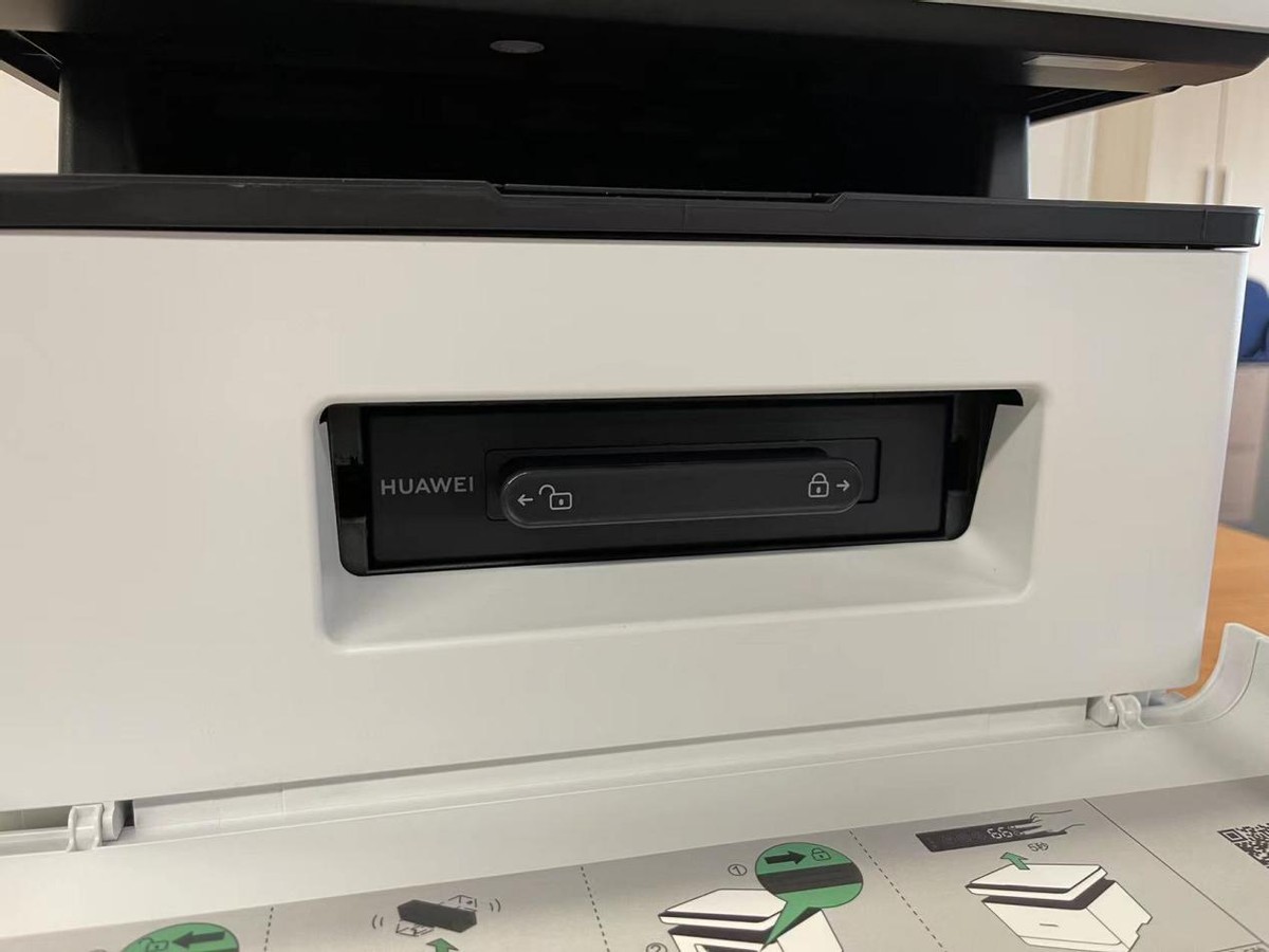 华为pixlabx1打印机如何加碳粉,华为打印机pixlabx1能彩印吗