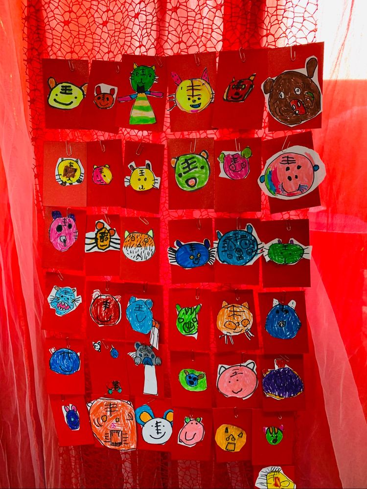 虎娃迎春，虎虎生威——省府幼中班组迎新活动进行时