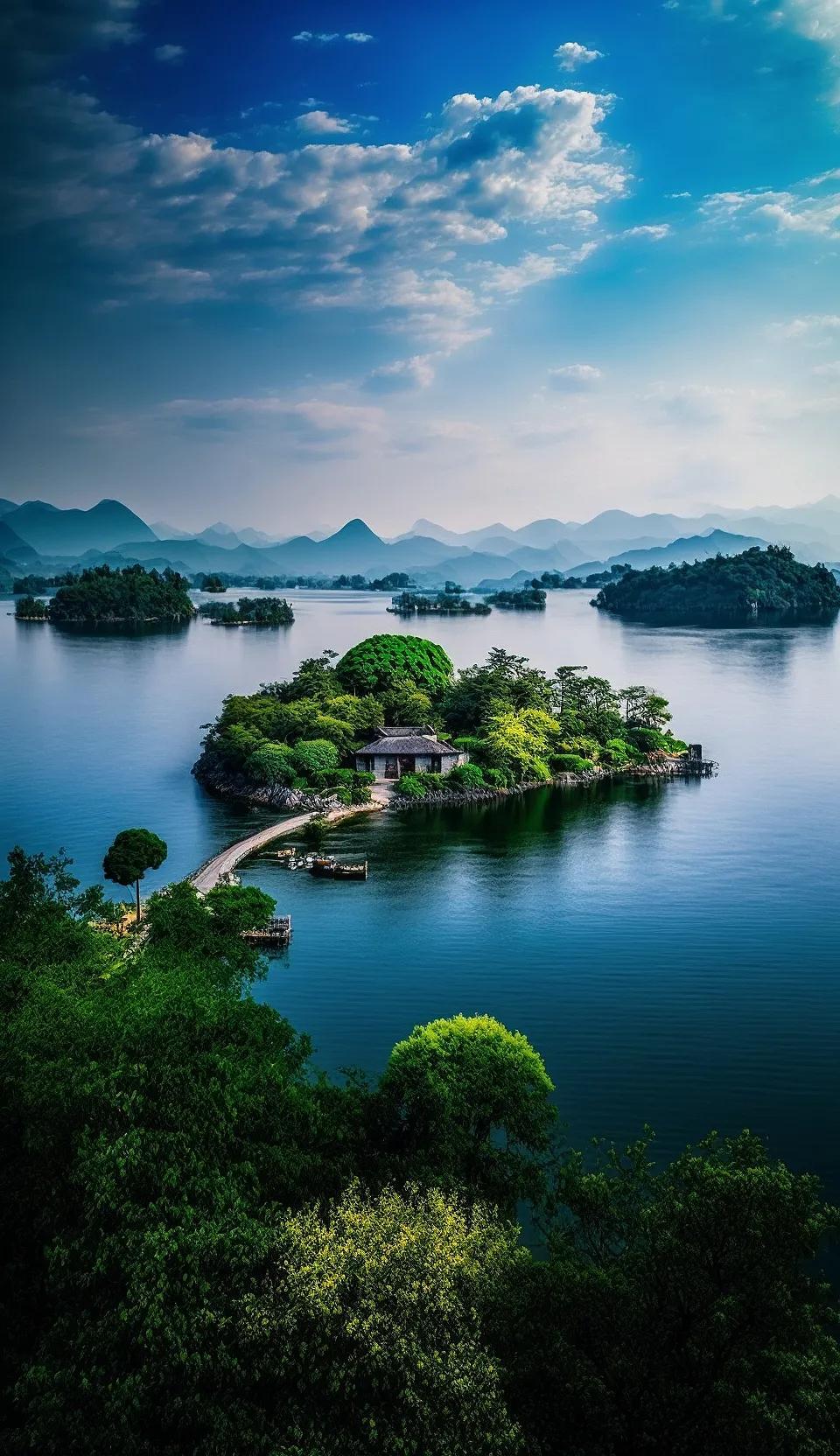 杭州西湖图片全景图,更多的杭州西湖图片