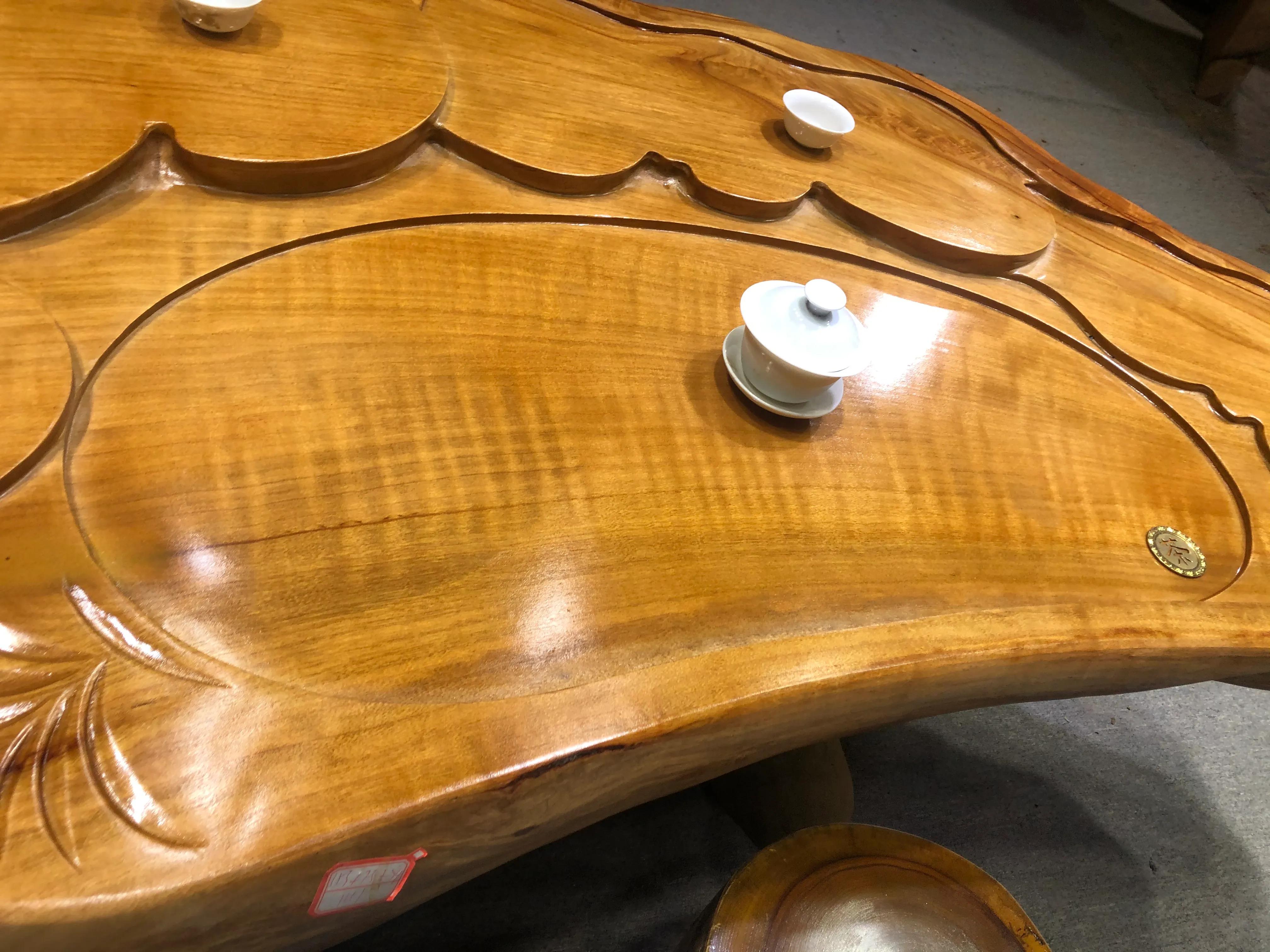 原木树根茶几茶台一体,香樟木小茶台茶几