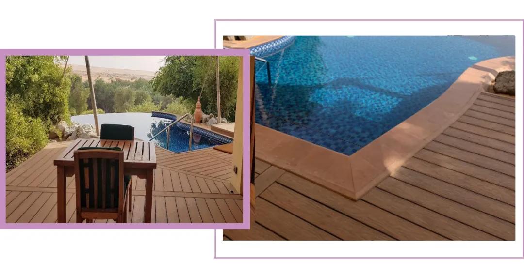 花园塑木地板选哪家品牌,小院塑木地板的缺点