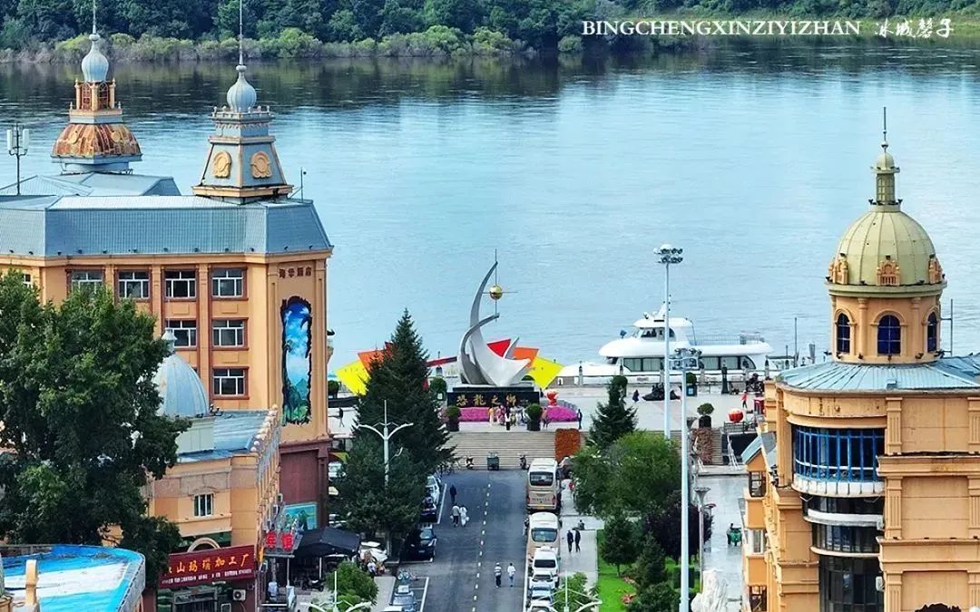 黑龙江恐龙之乡嘉荫县,中俄边境伊春市嘉荫县