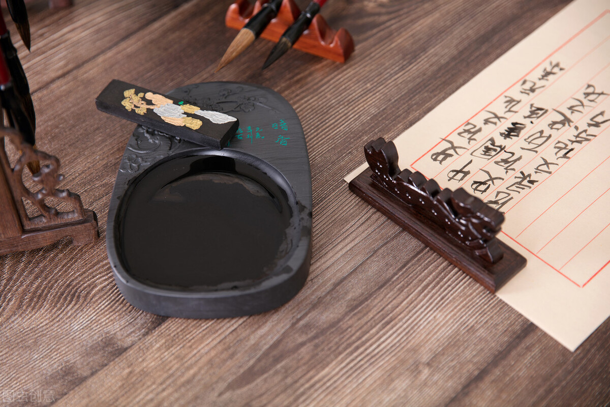 文房四宝行书毛笔字怎么写,书法行书初学者笔墨纸砚推荐