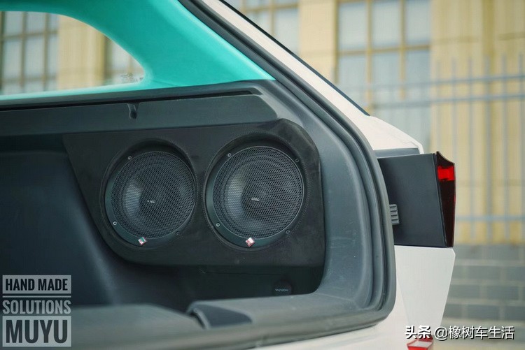 美不胜收北京MUYU宝骏Valli汽车音响改装美国来福R1675-S