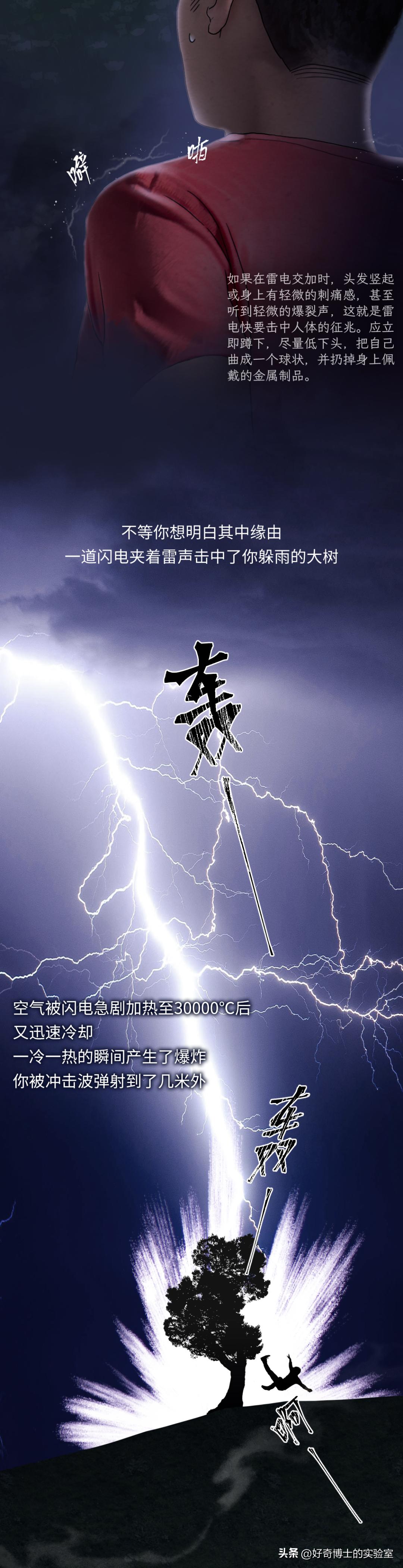 体验被雷击感觉,体验被闪光弹闪到