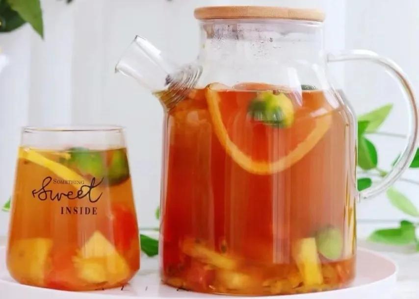 夏日必喝的6款水果茶做法,10分钟搞定一杯夏日水果茶巨好喝