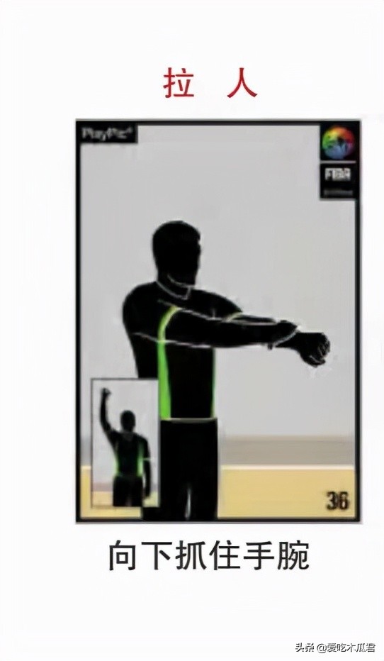 普通犯规和投篮犯规裁判手势,篮球裁判犯规报号视频