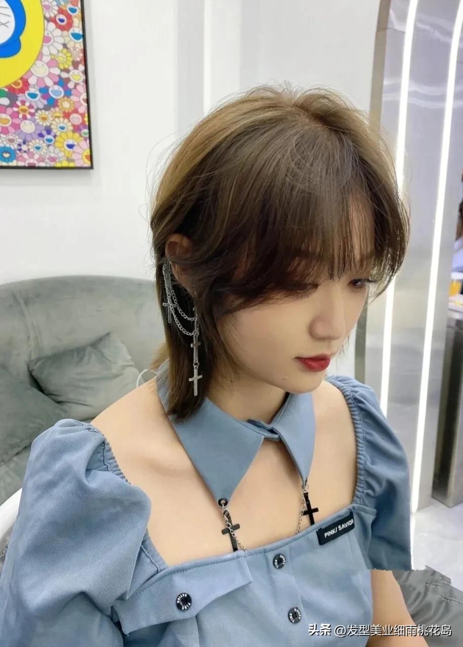 中长狼人鲻鱼头,狼人头发型鲻鱼头