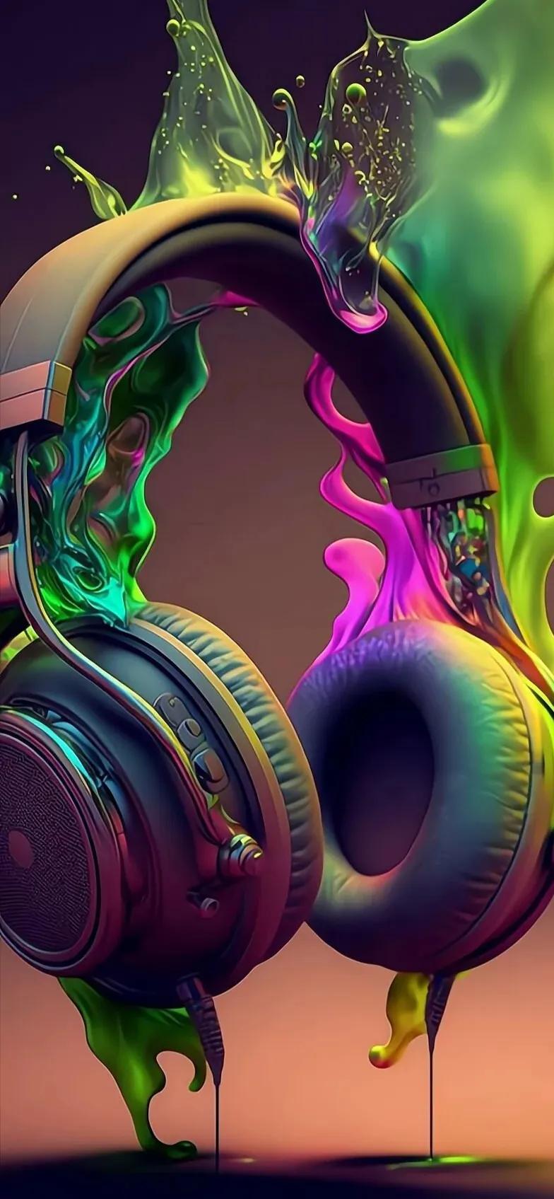 鲜艳色彩拼图手机壁纸,色彩堆叠手机壁纸