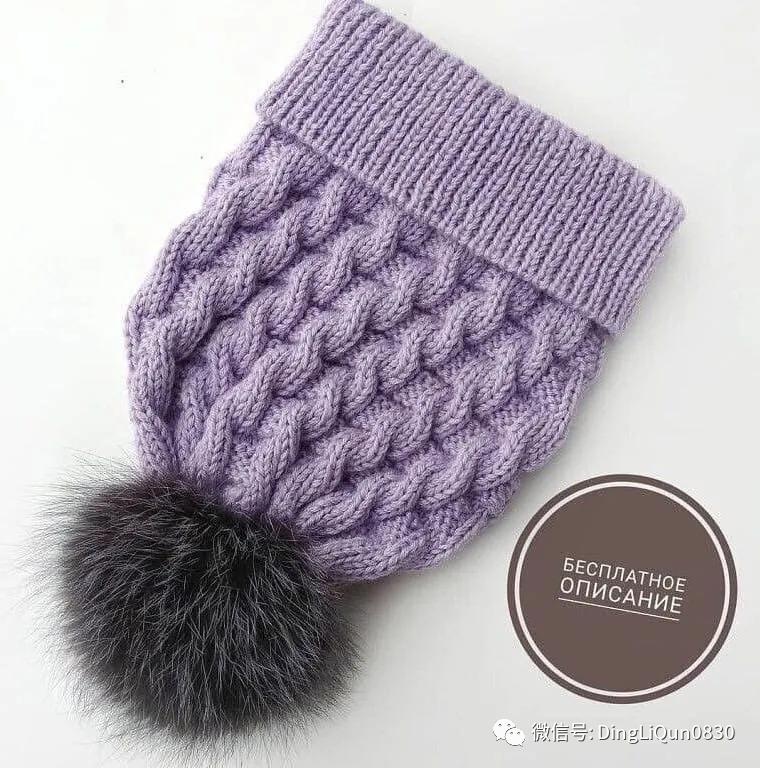 满天星帽子针织方法图解,针织帽子教程大全图解