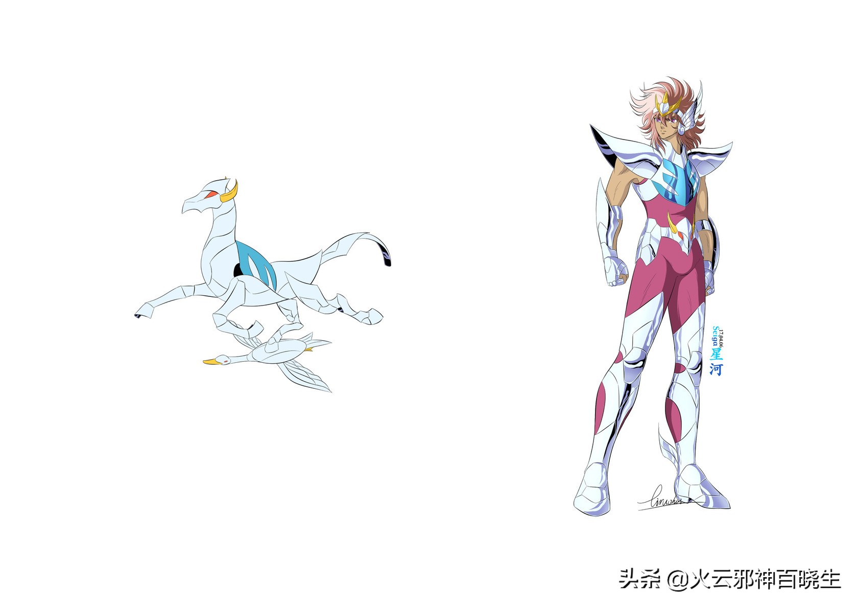 黄金圣斗士的同人画师,圣斗士同人绘画