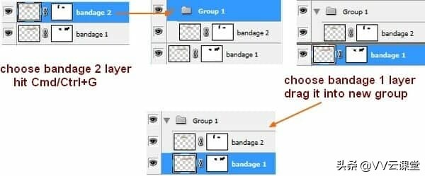 “痛苦”-创建这个怪异的抽象照片处理，百航之星vv云课堂教程