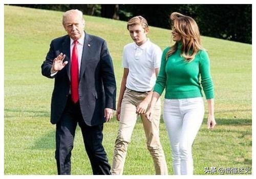 特朗普最小的儿子和最大的孙子,特朗普的小儿子今年几岁