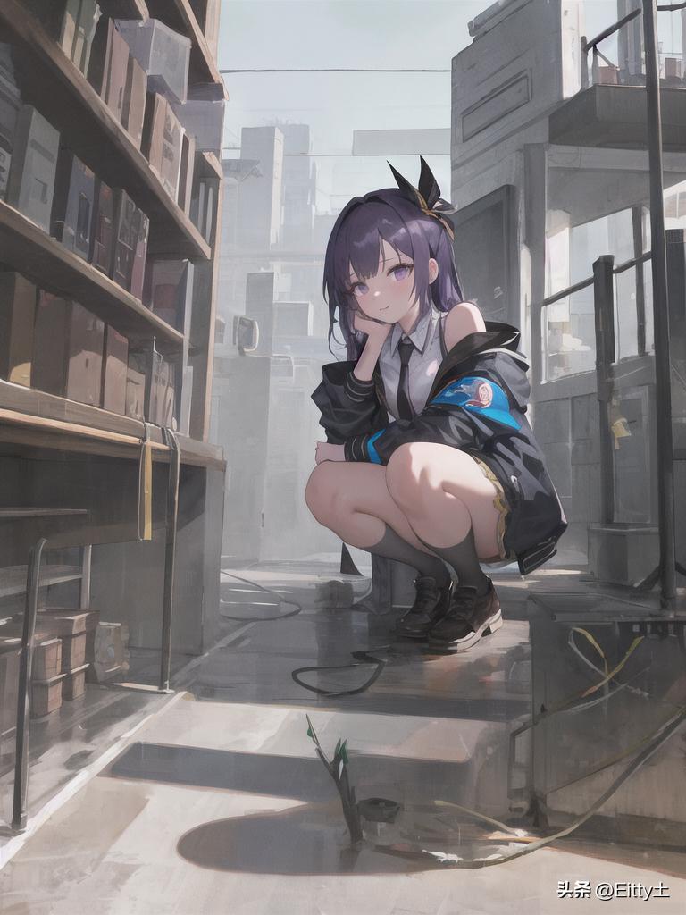 动漫美少女ai绘画素材,美少女动漫壁纸图片可爱