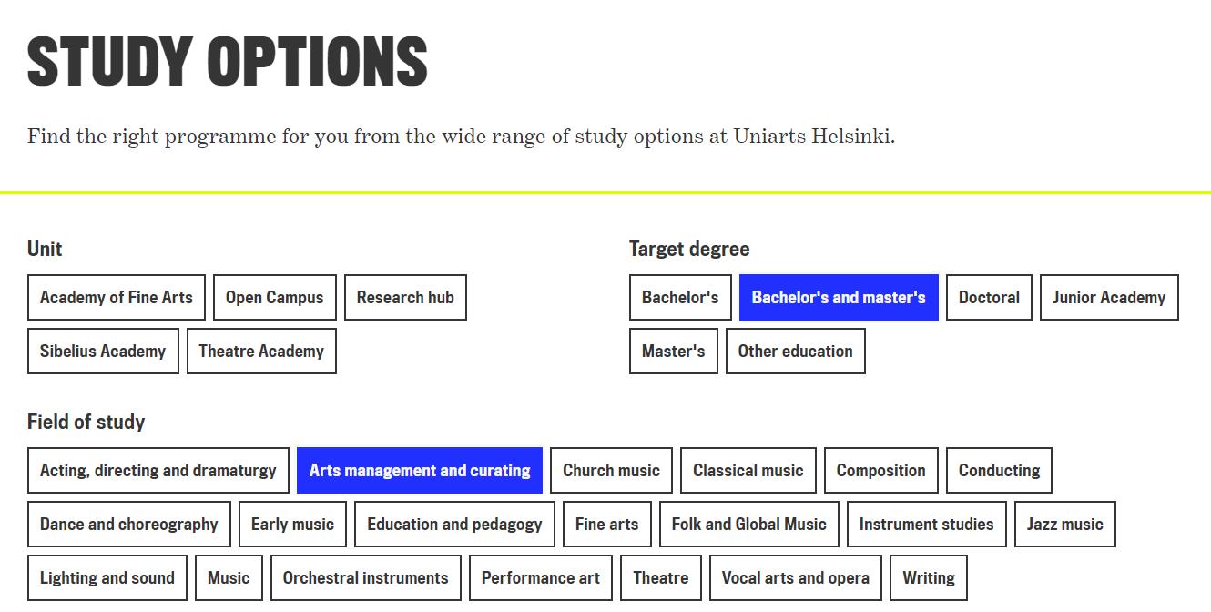 最新教育部认可的芬兰大学院校名单艺术专业择校推荐