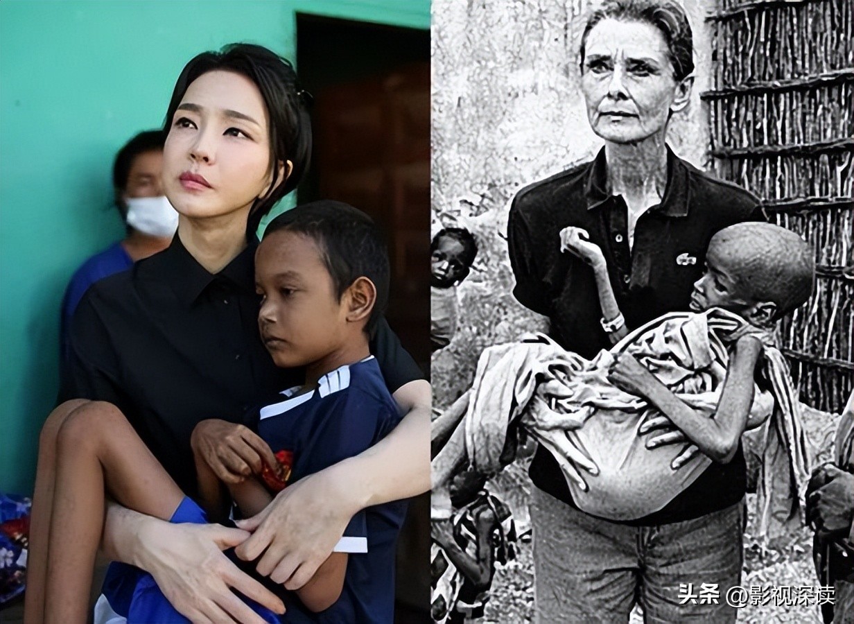 奥黛丽赫本像杨颖,杨颖模仿赫本