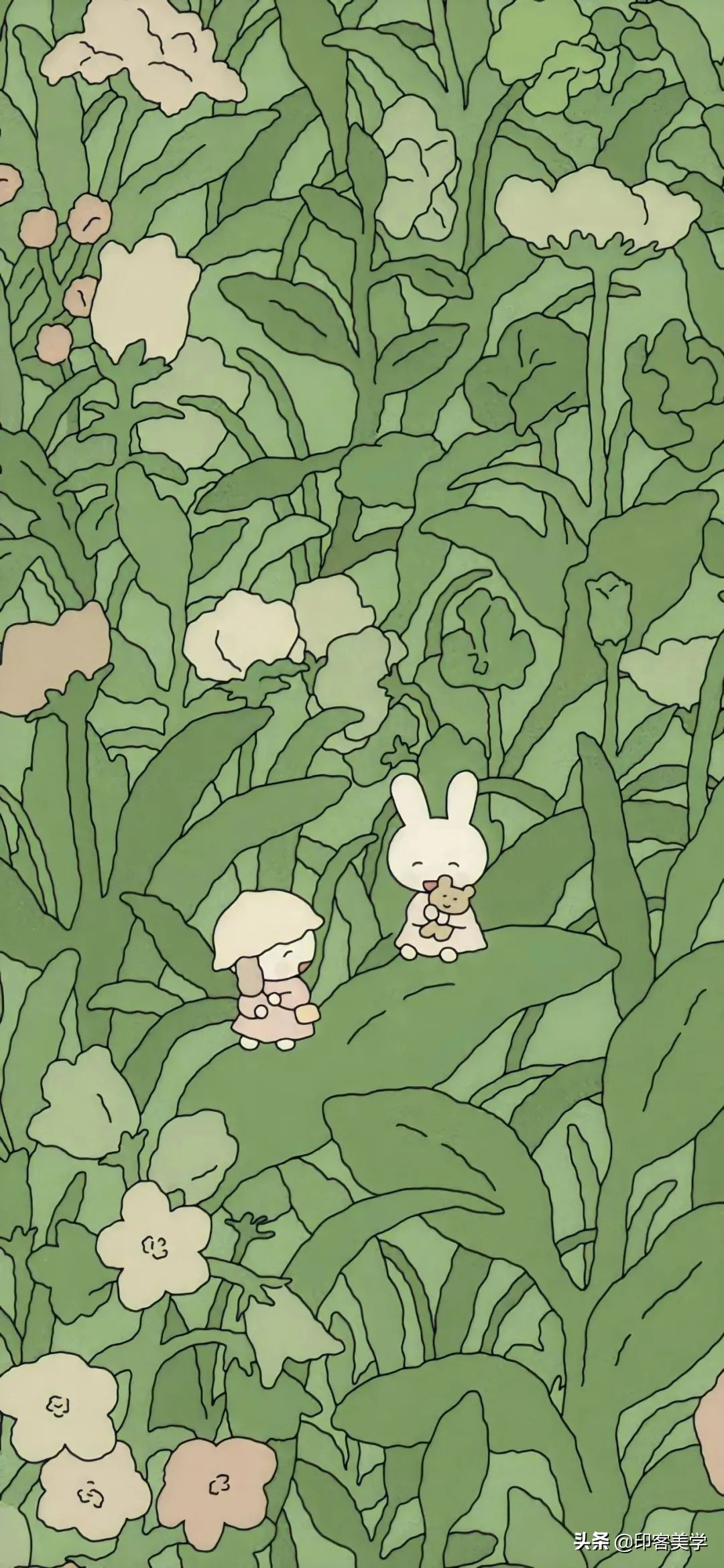 小众插画头像,分享给大家一组我的原创插画头像