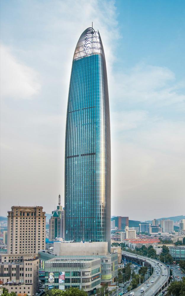 济南泉城广场高楼,济南最大的摩天楼
