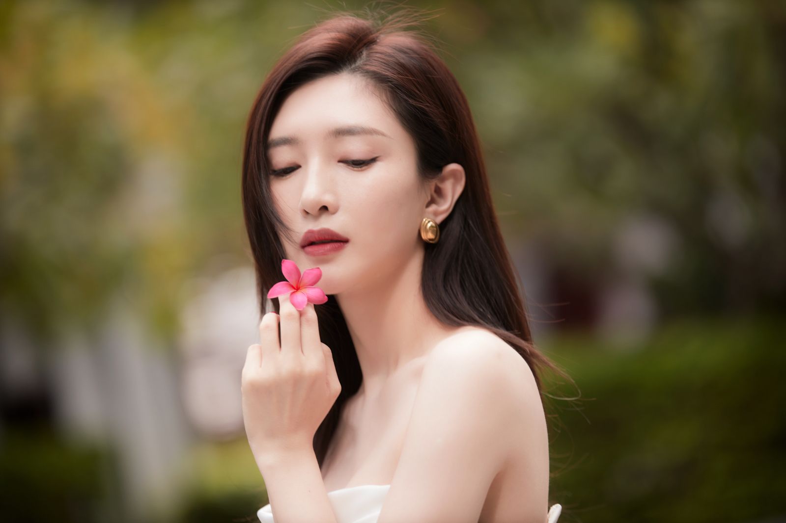 江疏影最新状况,33岁江疏影素颜曝光