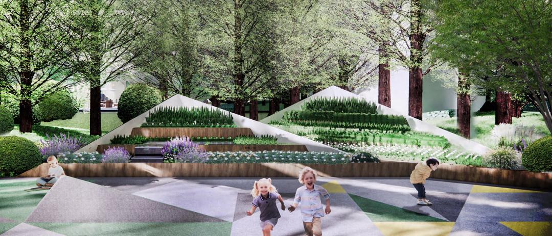 儿童游乐园景观设计手绘,儿童游乐场景观设计哪家好