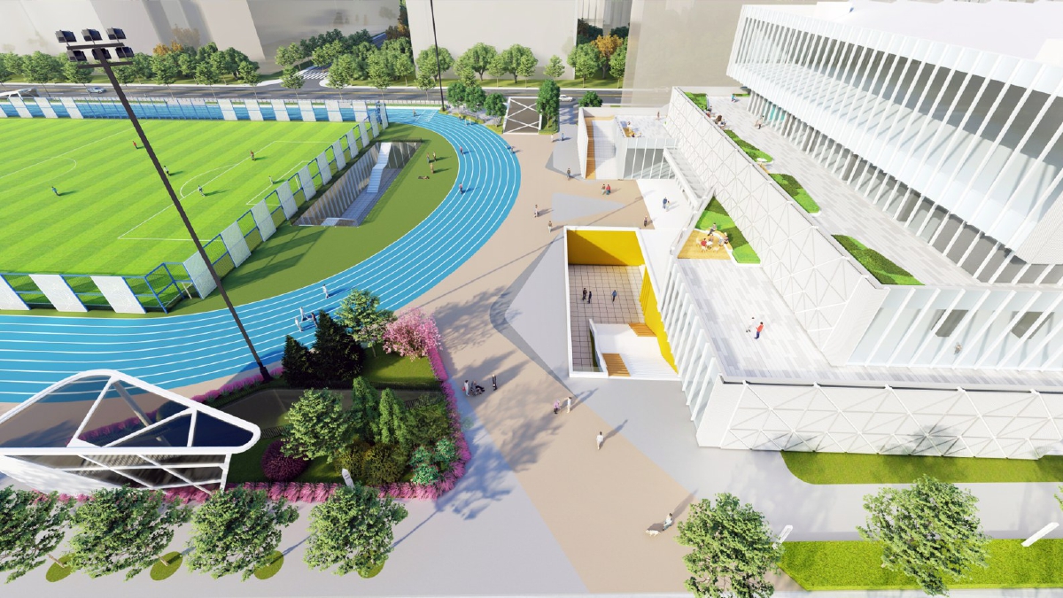 南通通州老体育馆,通州区体育场升级改造