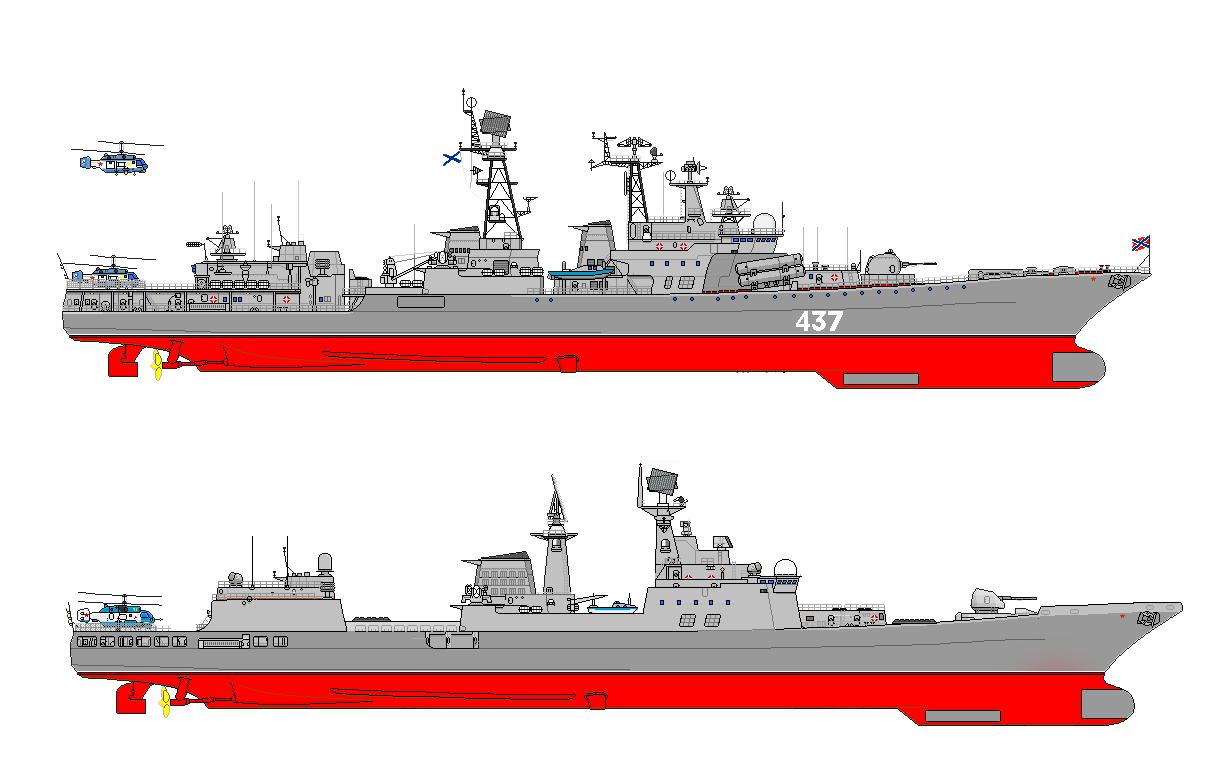 无畏反潜巡洋舰,无畏级大型反潜舰图片