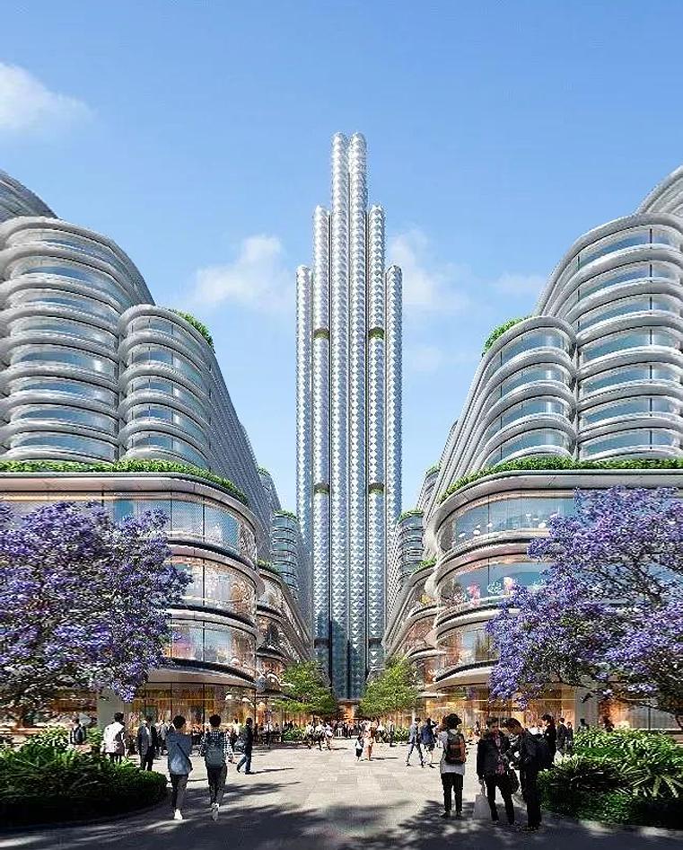 深圳招商银行全球总部幕墙,深圳招商银行大厦封顶