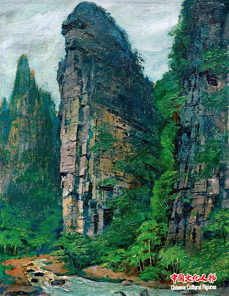 韩玉臣太行山写生油画水平,韩玉臣美术展