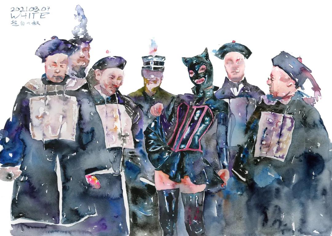 他是抖音水彩第一人，画面充满水墨意境，质感优秀！150万人盛赞