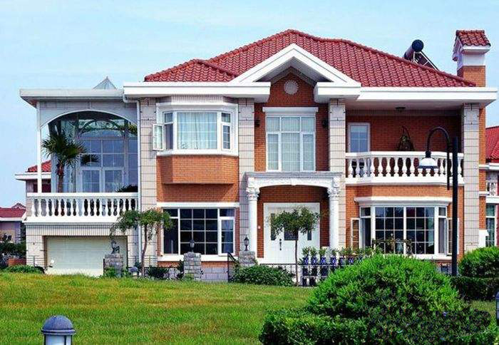 农村自建别墅带柴火灶设计,农村带堂屋柴火灶三层别墅实拍图