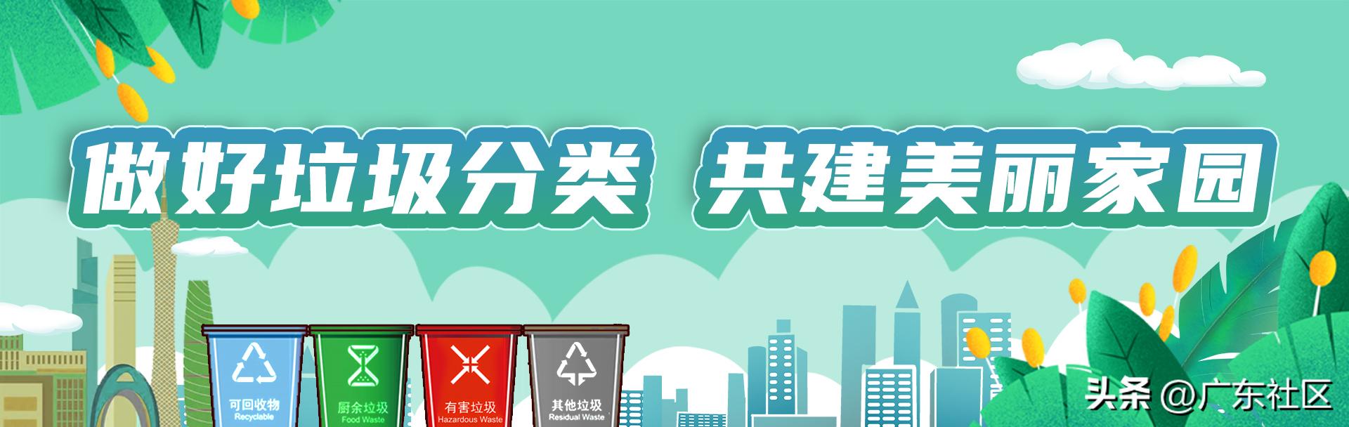 垃圾分类小区宣传氛围,垃圾分类宣传景观