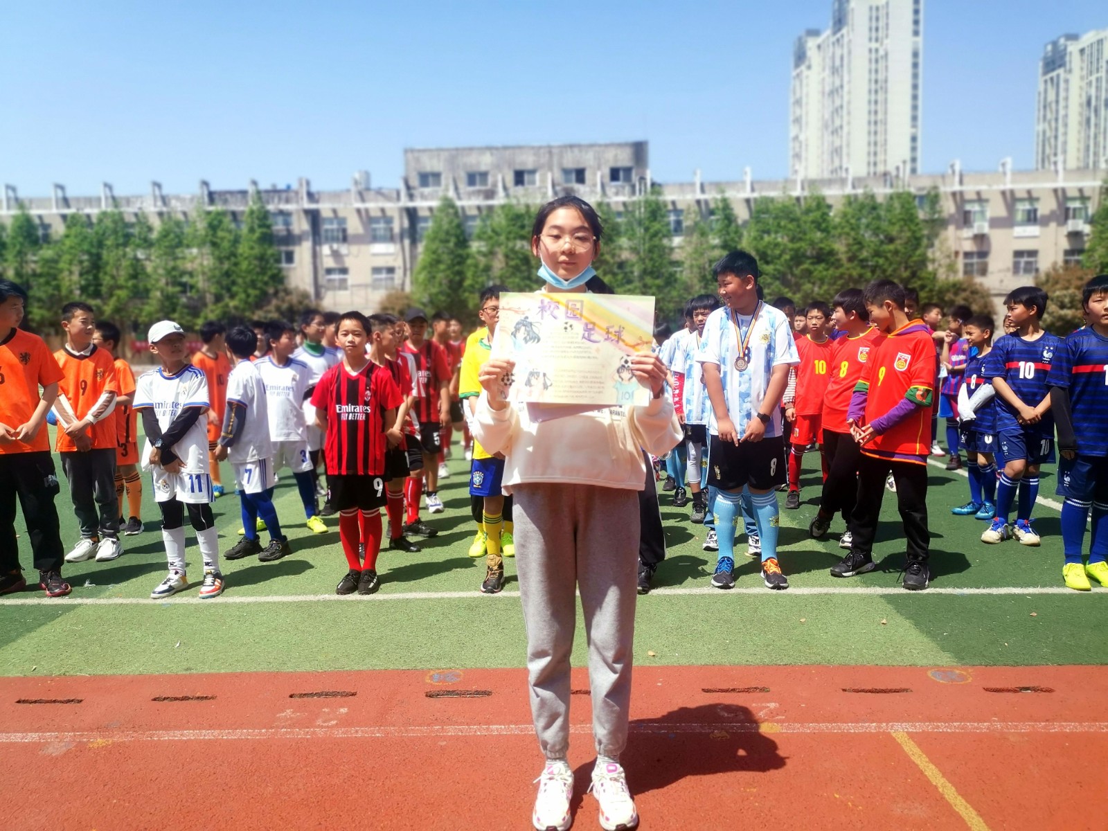 江苏省泗洪县人民路小学足球比赛,旗长杯足球比赛实验小学