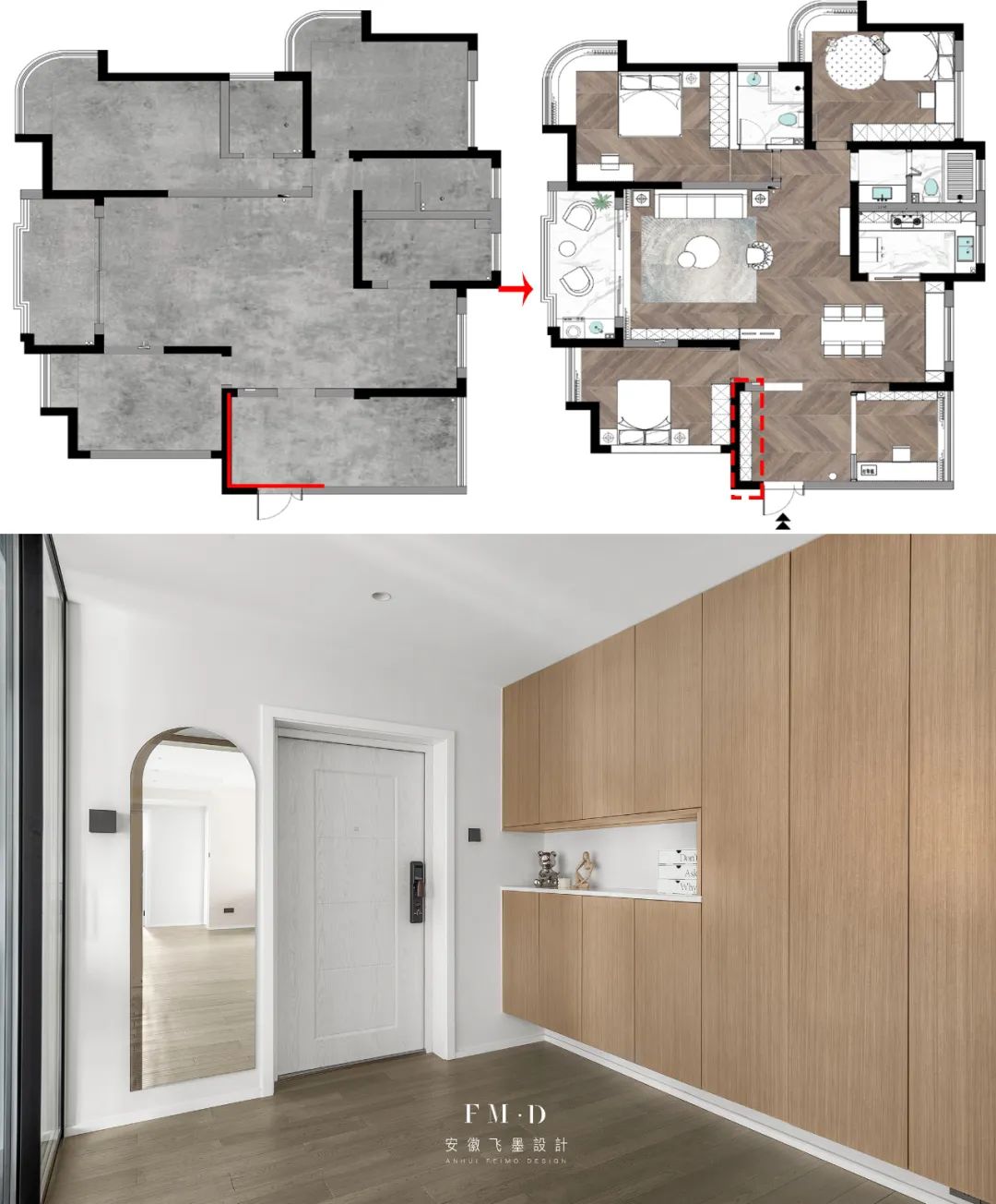 l型玄关使用感受,入户玄关鸡肋