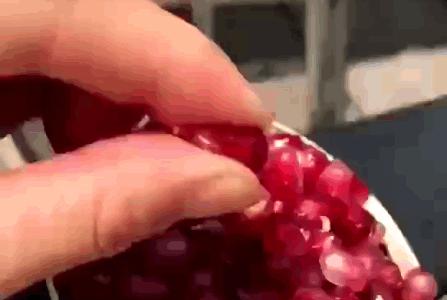 突尼斯软籽石榴超级好吃,突尼斯软籽石榴不用吐籽就能吃