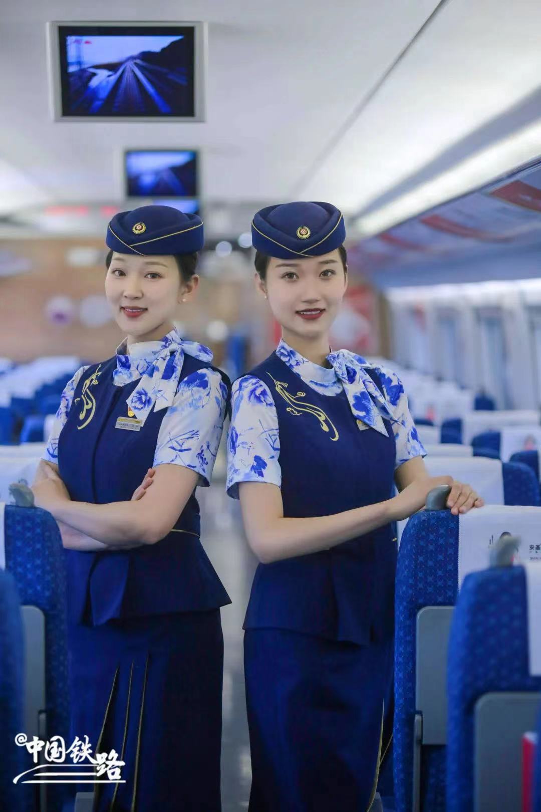 兰州铁路局高铁夏季制服,广州高铁乘务员制服