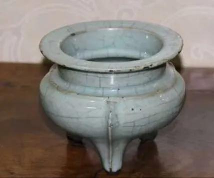 官窑龙耳炉,官窑弦纹炉