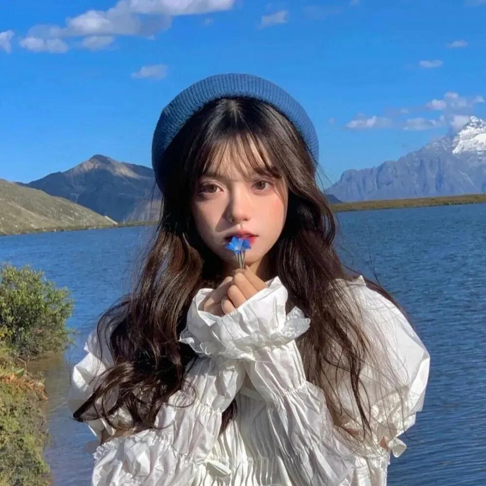 仙气三人闺蜜头像共三张连在一起,可以和闺蜜对象一起用的头像三人