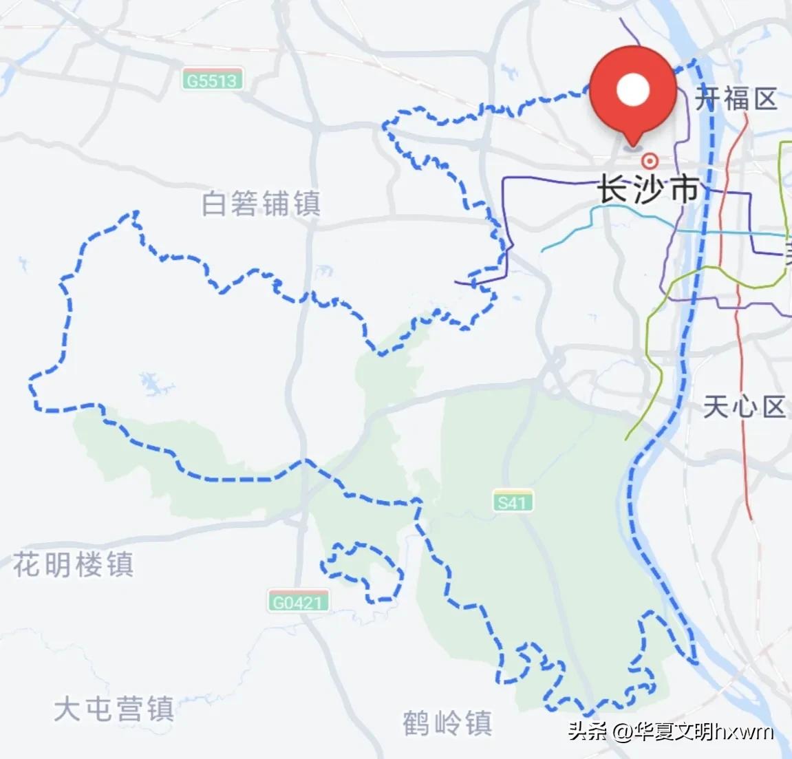 长沙市代管的县级行政区是什么,湖南长沙市的市级行政区是什么
