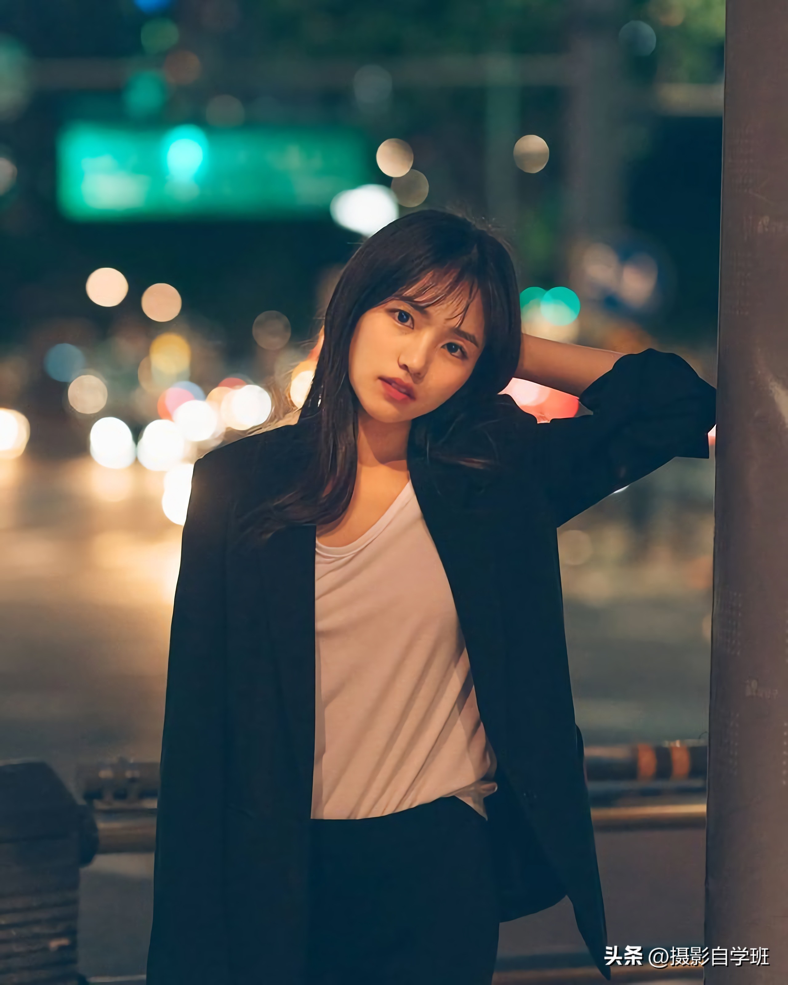 拍夜景照片这7个摄影技巧要记住,夜景人像如何用光