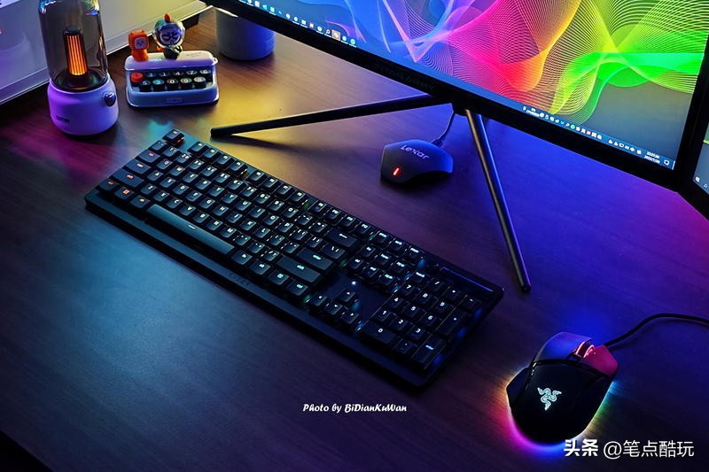 雷蛇噬魂金蝎v2紫轴无线版,雷蛇噬魂金蝎v2有线键盘膜